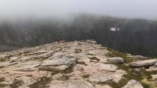 Shelterstone Crag rescue