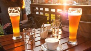 beer at pub