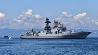 Корабль Тихоокеанского морского флота