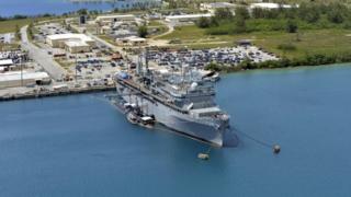 Saldhiga ciidamada Maraykanka ee jasiirada Guam