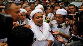 Pemimpin FPI, Rizieq Shihab,