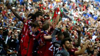 Euro 2016 winners Portugal