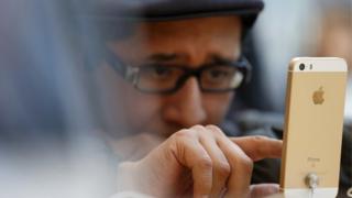 iPhone and user