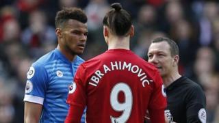 Mings da Ibrahimovic a lokacin rigimarsu