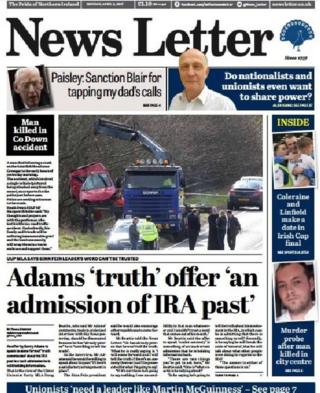 News Letter front page