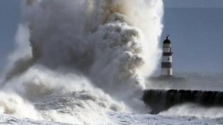 The waves at Seaham