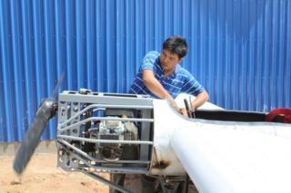 Paen Long's plane