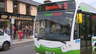 TrawsCymru bus