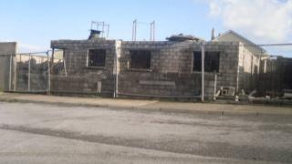 Unfinished housing in Cork