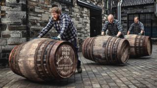 Highland Park barrels