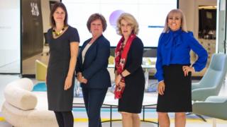 Carolyn Currie, Liz Cameron, Jeanette Forbes and Marie Macklin