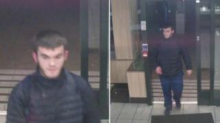 CCTV images of man