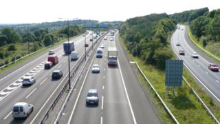 junction 29 westbound of the M4