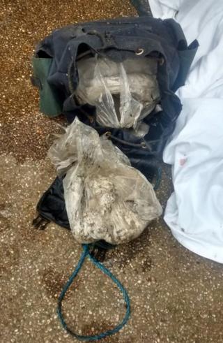 Cement rucksack