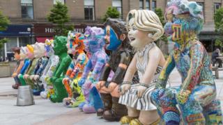 Oor Wullie sculptures