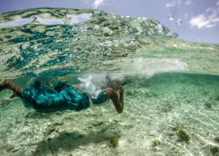 Mariam, an octopus hunter