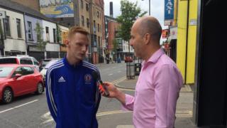 Fan with Kevin Sharkey