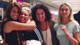 Jane Tweddle and daughters