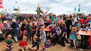 Crowds at last year's Urdd Eisteddfod, held at Flint High School