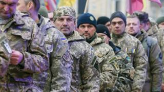 Украинские военные