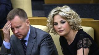Денис Вороненков та його дружина Марія Максакова