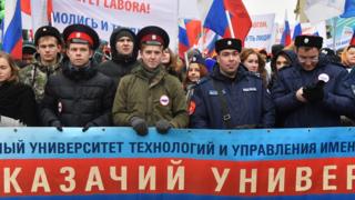 Студенты Первого казачьего университета