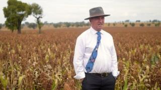Barnaby Joyce yaduze atowe n'abanyagihugu bo mu gihugu hagati