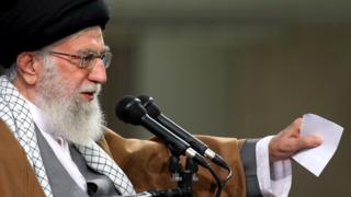 رهبر ایران در دیدار با معلمان