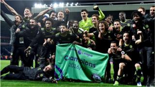 Chelsea celebrate