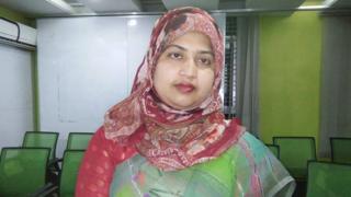 একটি প্রযুক্তি বিষয়ক প্রতিষ্ঠানে কাজ করছেন শাহেদা নাসরিন।
