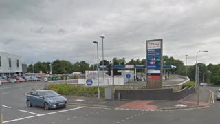 Tesco petrol station in Winterthur Lane, Dunfermline