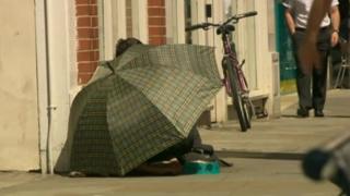 Begging in Gloucester