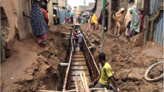 Aikin magudanar ruwa a birnin Kano Nigeria
