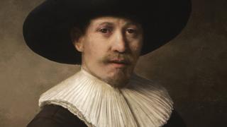 The painting was produced by a computer that had analysed existing Rembrandt works