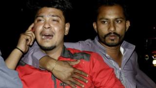 Abari kugerageza gutabaza nyuma y'igiterp i Lahore