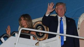 Donald Trump (i buryo) yageze muri Sicile ku wa kane ku muhingamo mu nama yiwe ya mbere ya G7