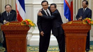 Hun Sen và Prayuth