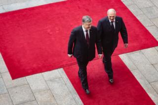 Порошенко і Лукашенко