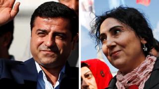 Selahattin Demirtaş və Figen Yüksekdağ