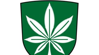 Cannabis coat of arms as voted for by the people of Kanepi