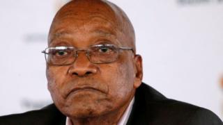 Madaxweyne Jacob Zuma waxa hore loogu eedeeyey musuqmaasuq