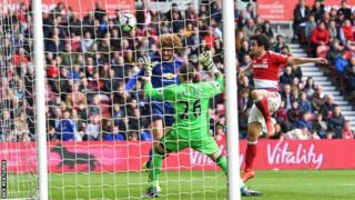 Manchester United yawatandika Middlesbrough 3-1