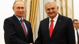 Putin Binali Yıldırım görüşmesi