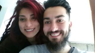 Lucia with her brother Matias