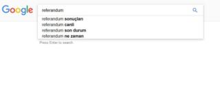 google araması