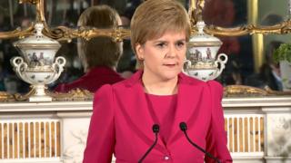 Kiongozi wa serikali ya Scotland Nicola Sturgeo