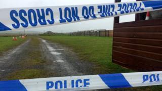 Police at scene