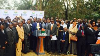 Raila iyo hoggaamiyayaasha kale ee NASA