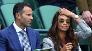 Ryan and Stacey Giggs