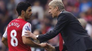 Mikel Arteta da Arsene Wenger